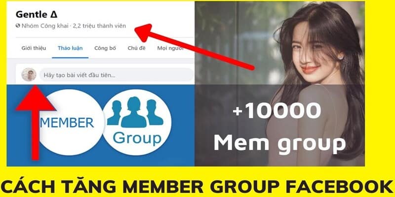 tăng thành viên nhóm facebook