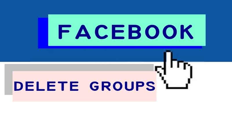 xóa nhóm trên facebook